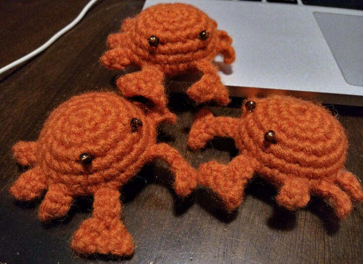 Amigurumi Crabs